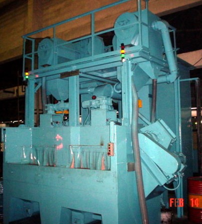 DUAL SHOT PEENING MACHINE